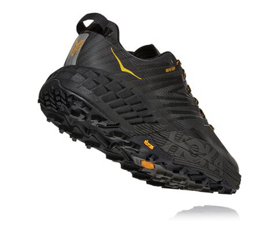 Tenis Hoka One One Trail Hombre Negros - Speedgoat 4 Gore-Tex - GPEB95436